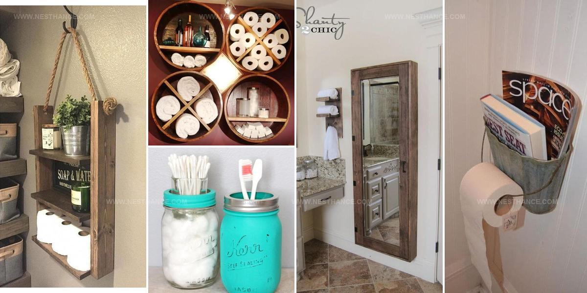 5454810 DIY Bathroom Storage Ideas