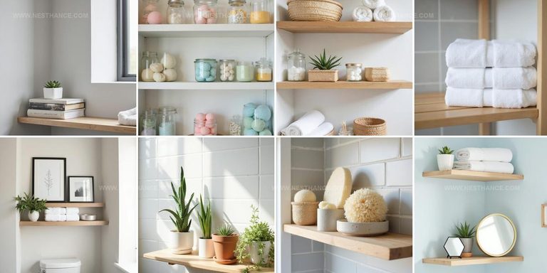 1458548 Bathroom Shelf Decor