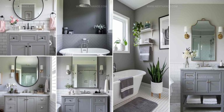 9860690 Grey Guest Bathroom Ideas