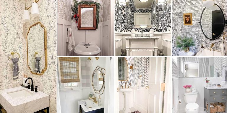 4414114 Small Bathroom Wallpaper Ideas