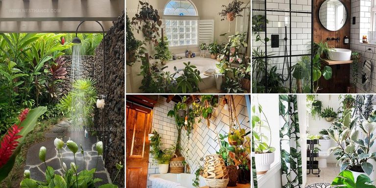 4004956 Tropical Jungle Bathroom Ideas