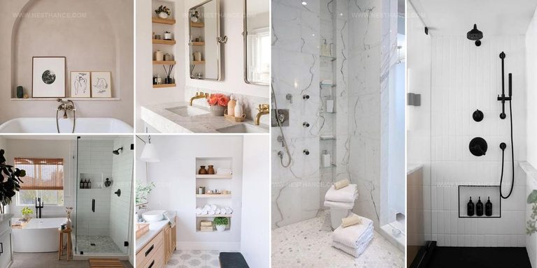 6399094 Bathroom Niche Shelves Ideas