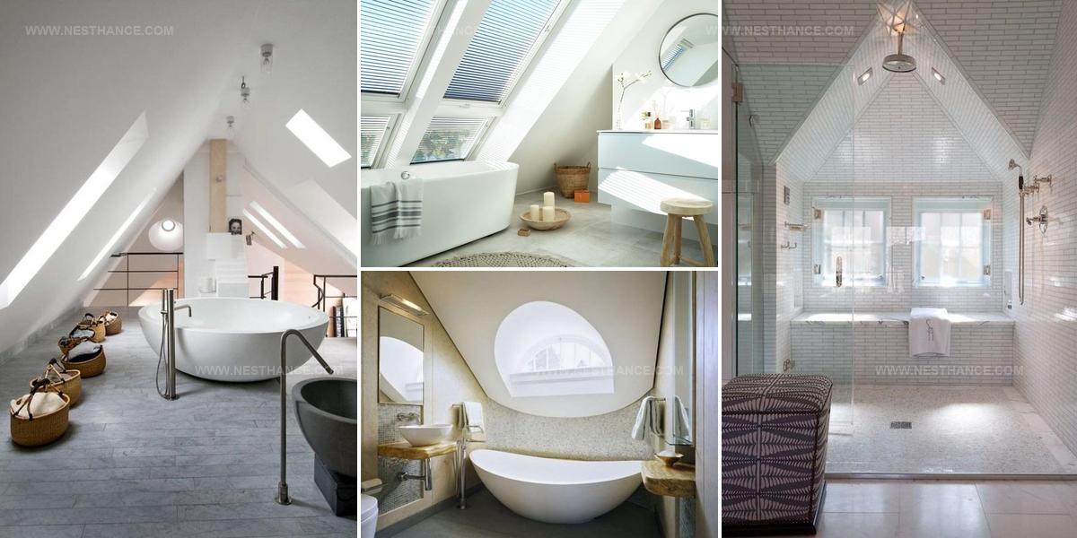 8299678 Attic Bathroom Design Inspiration