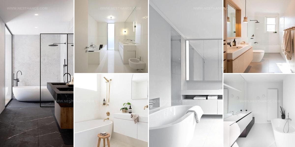 9819592 Clean Minimalist Bathroom Ideas