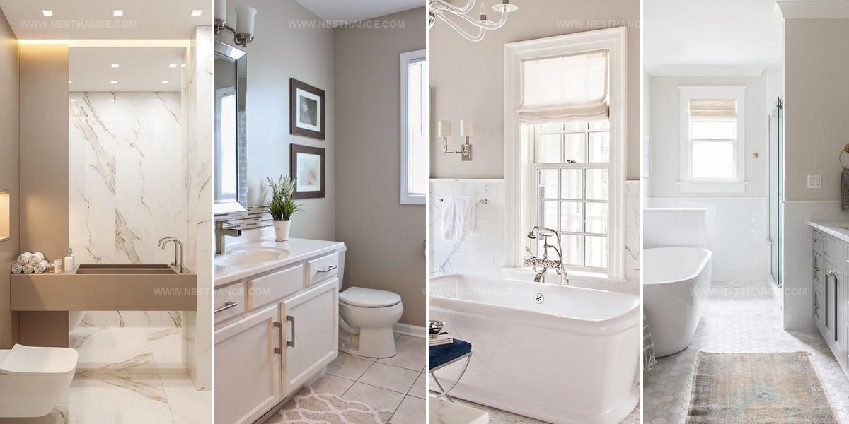 8447638 Classic Greige Bathroom Decor Ideas