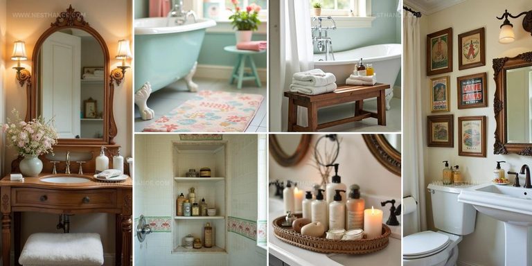 7917376 Modern Vintage Bathroom Decor Ideas