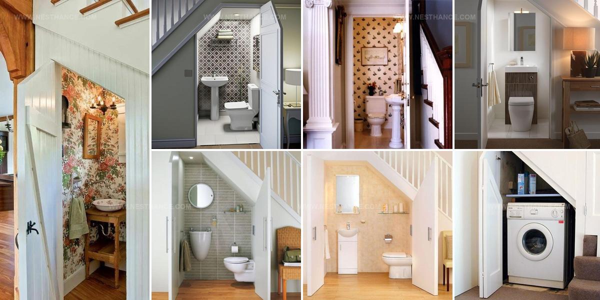 1635844 Powder Rooms and Laundries Under Stairs