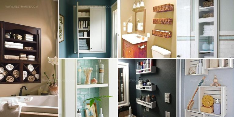 7332844 Simple Bathroom Wall Storage Ideas