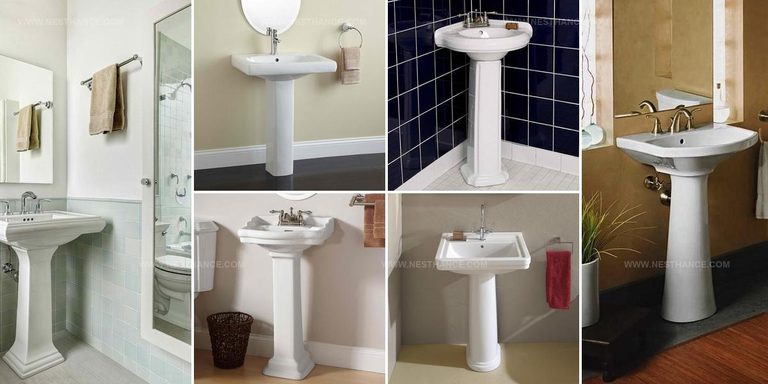 6414601 Bathroom Pedestal Sinks