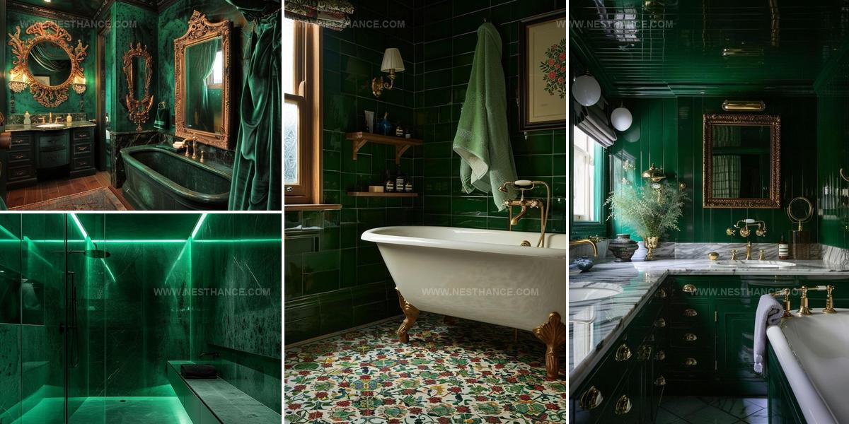 5869589 Emerald Green Bathroom Ideas