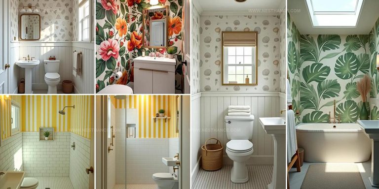 5780544 Small Bathroom Wallpaper Inspiration