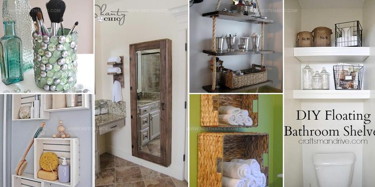 1929952 DIY Bathroom Storage Pieces