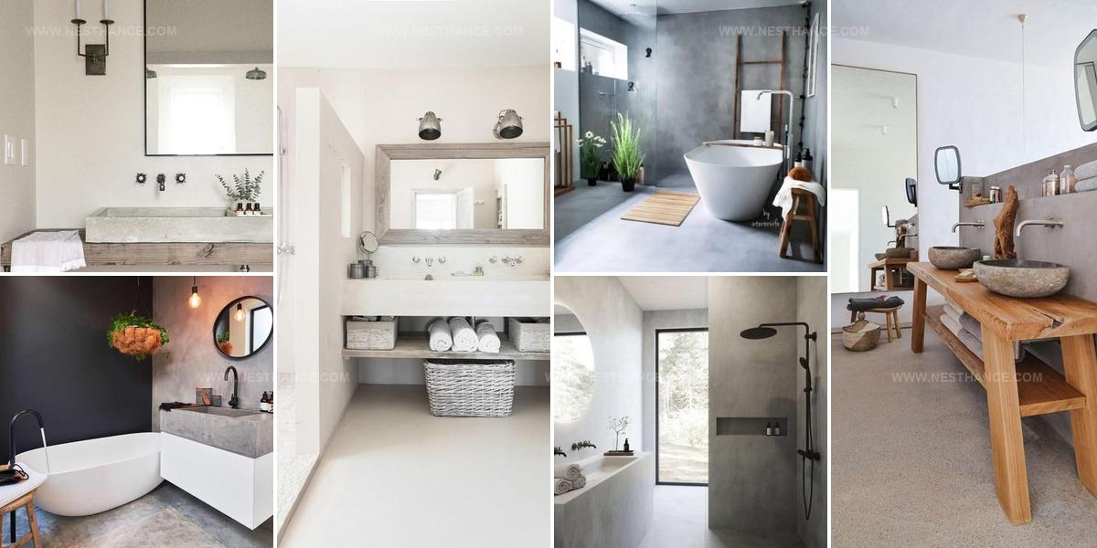 7739669 Concrete Bathroom Decor Ideas