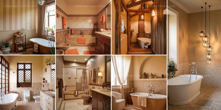 9926599 Warm Bathroom Inspiration