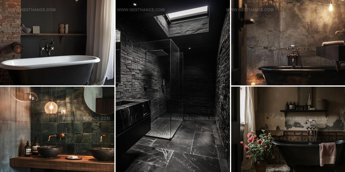 3400000 Trendy Moody Bathroom Concepts
