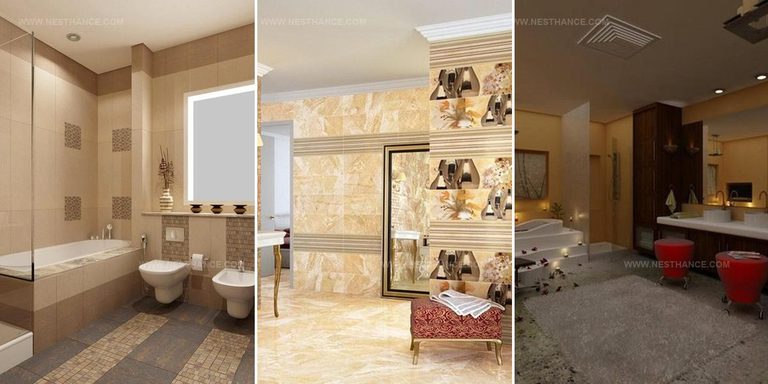 4938540 Beige and Cream Bathroom Design Ideas