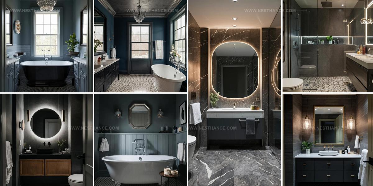 6211549 Dark Grey Bathroom Ideas