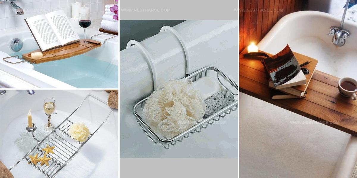 5363436 Comfortable Bathtub Caddy Ideas