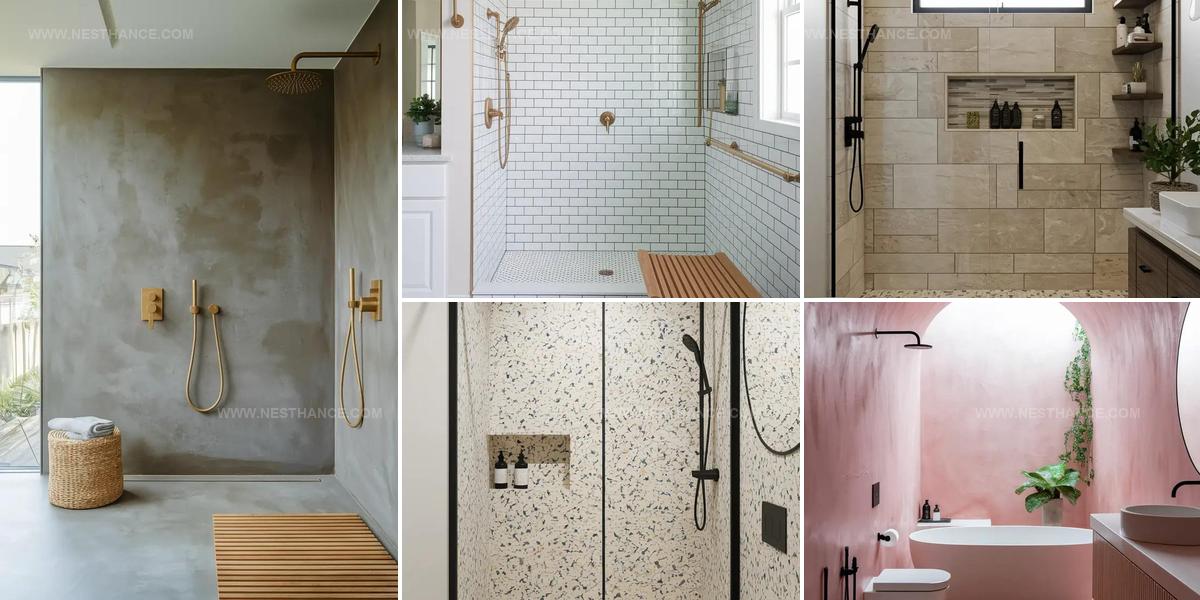 8696499 No Door Shower Ideas Walk In Master Bath