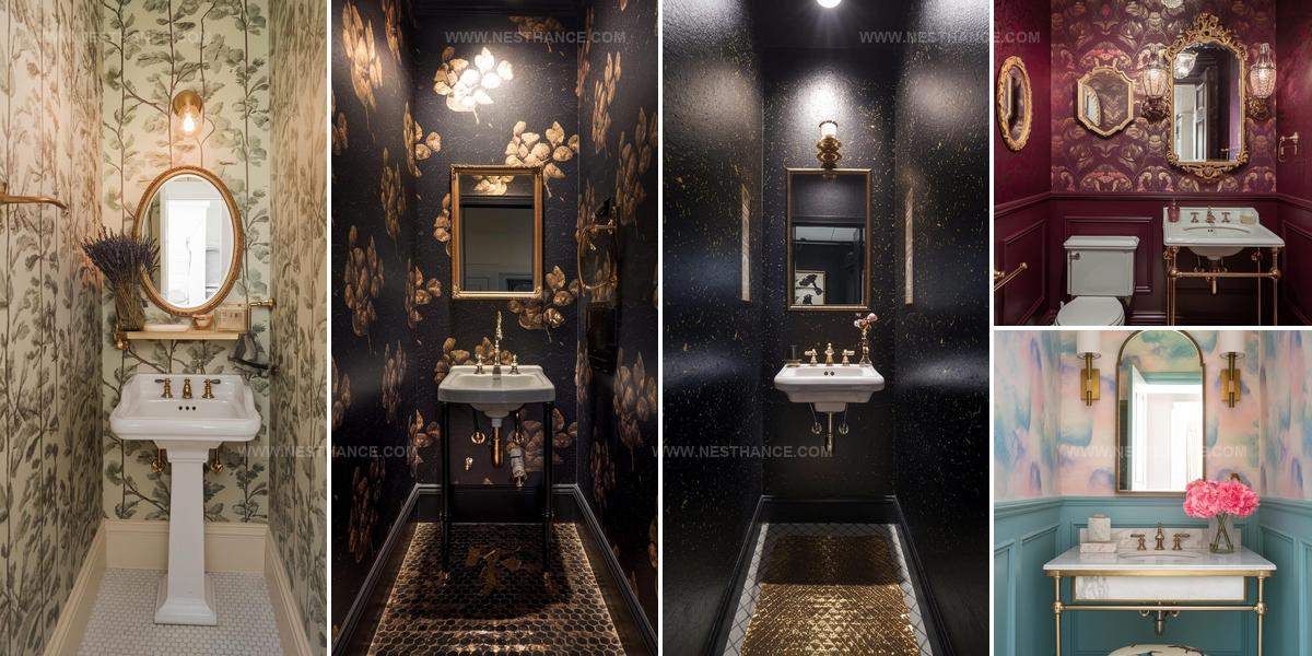 5834490 Powder Room Wallpaper Inspiration