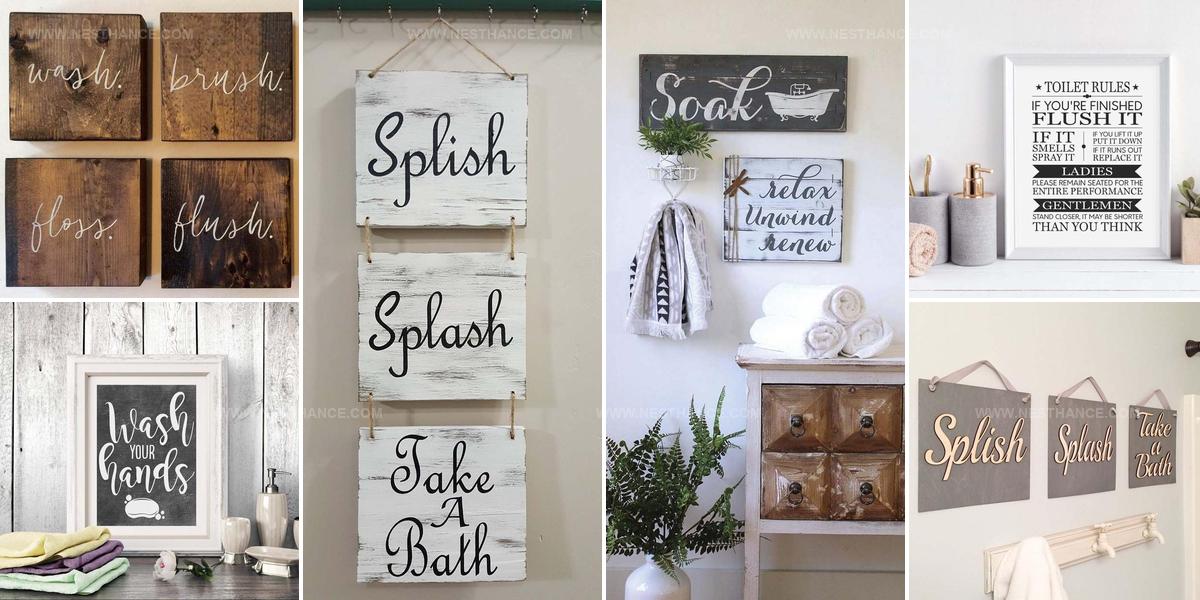 3939999 Bathroom Sign Ideas