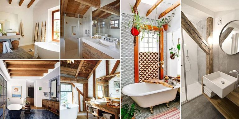 9020898 Exposed Wooden Beam Bathroom Ideas