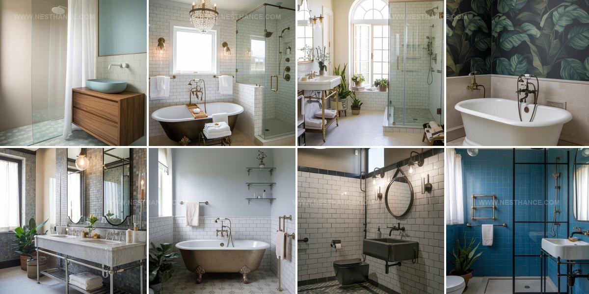 2153741 Vintage Modern Bathroom Inspiration