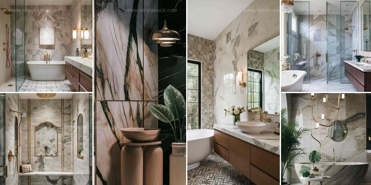 6885723 Marble Tile For Bathroom