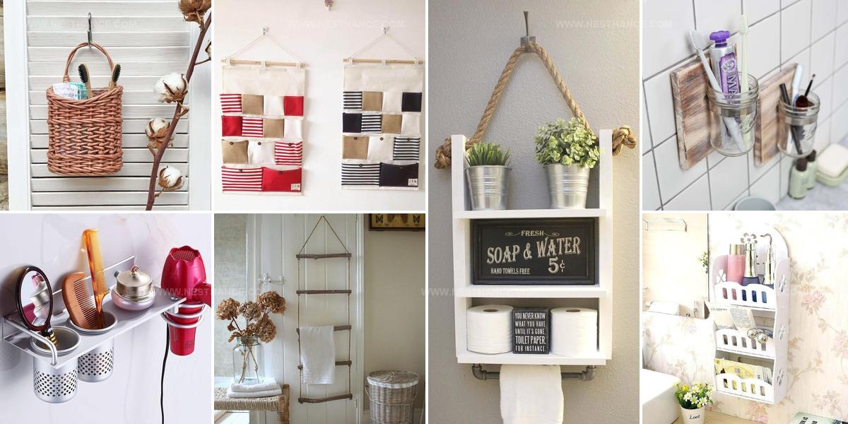 5990202 Small Hanging Bathroom Storage Ideas