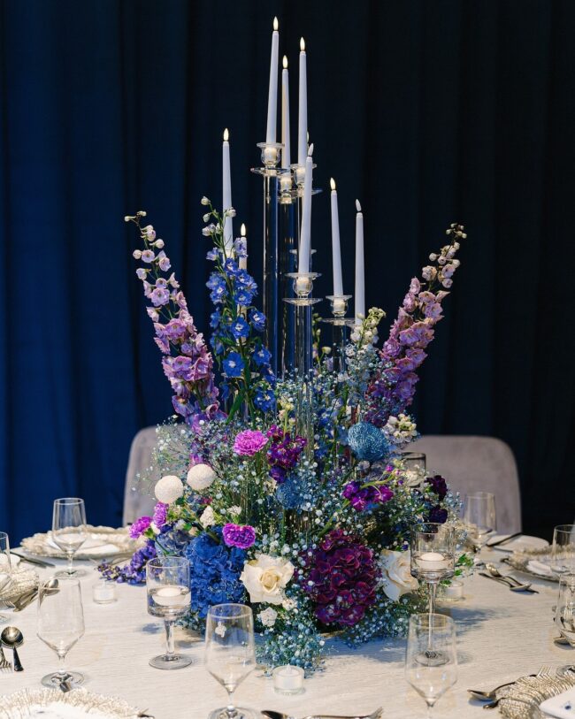 Grand Candle and Floral Showcase