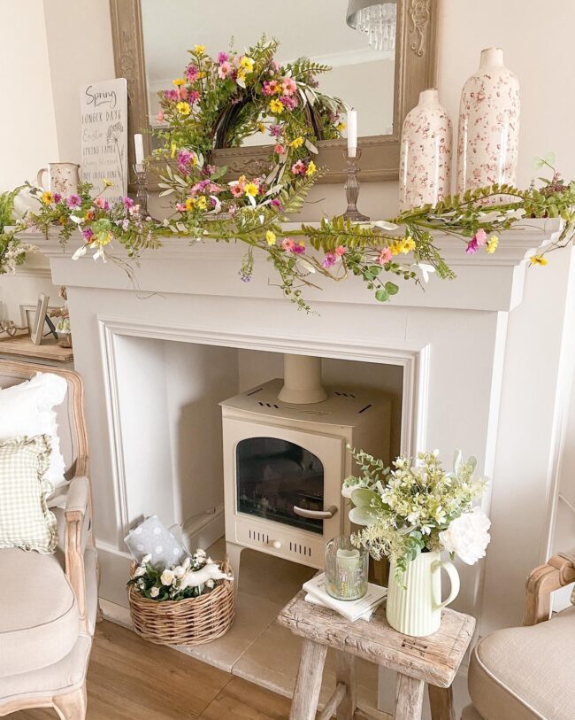 Rustic Blooms with Lively Whimsy