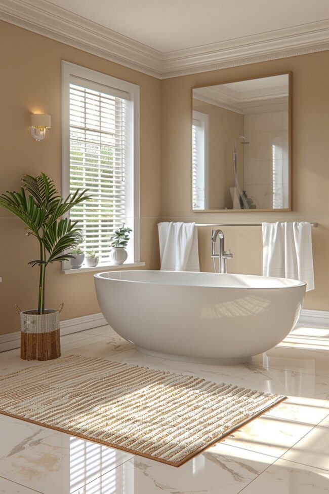 Beige and White Modern Style Fusion