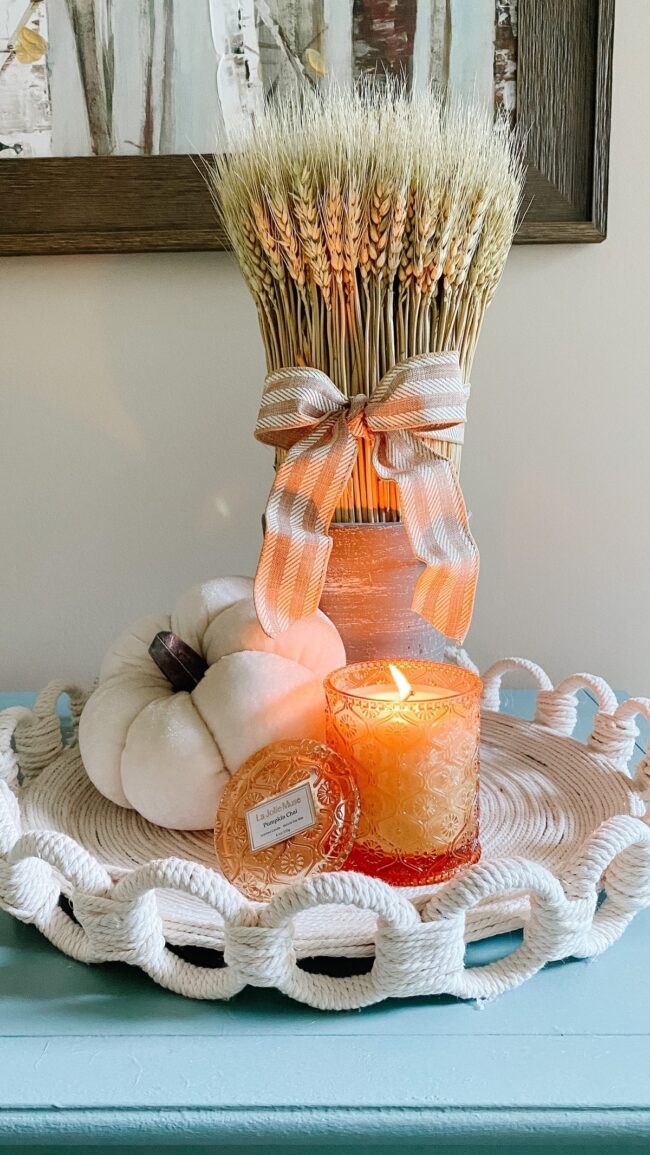 Harvest-Themed Centerpiece
