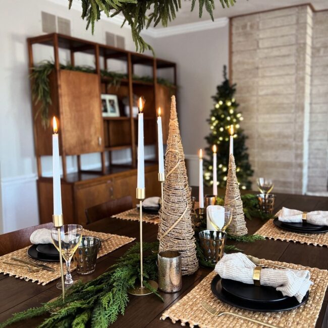 Minimalist Rattan with Rustic Charm