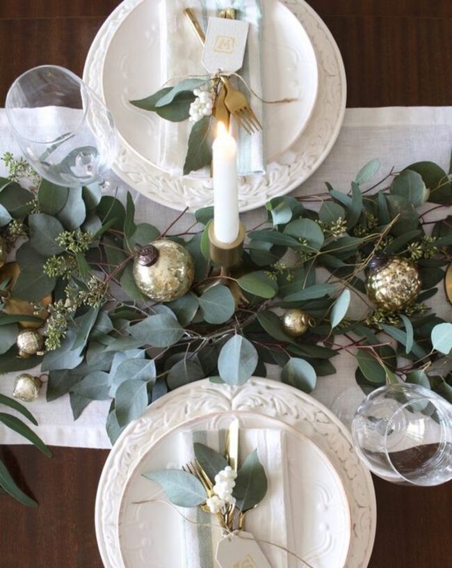 Winter Greenery for a Fresh, Simple Look