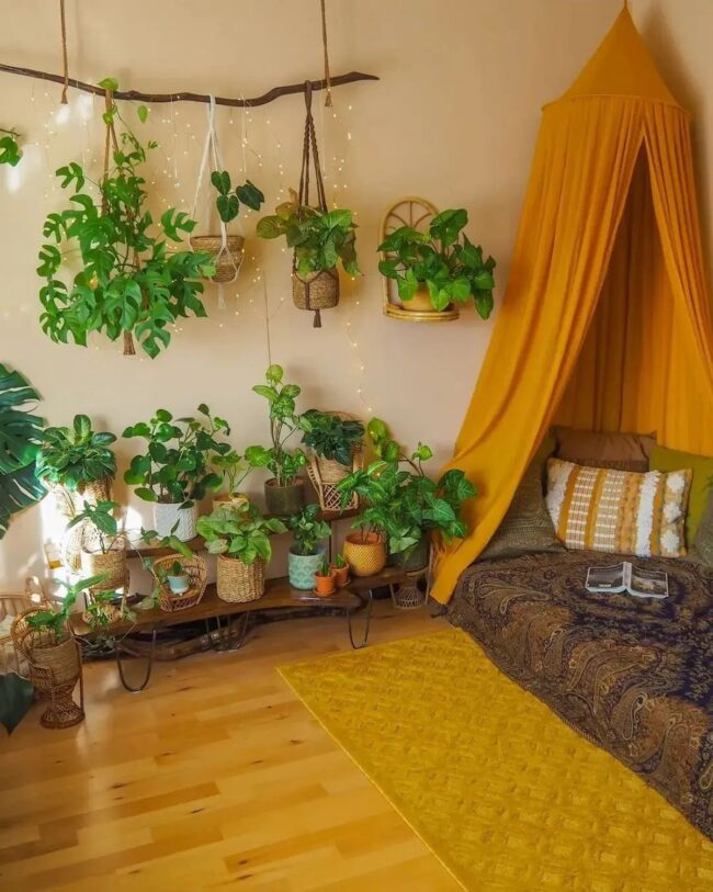 Bold Bohemian Bedroom Look