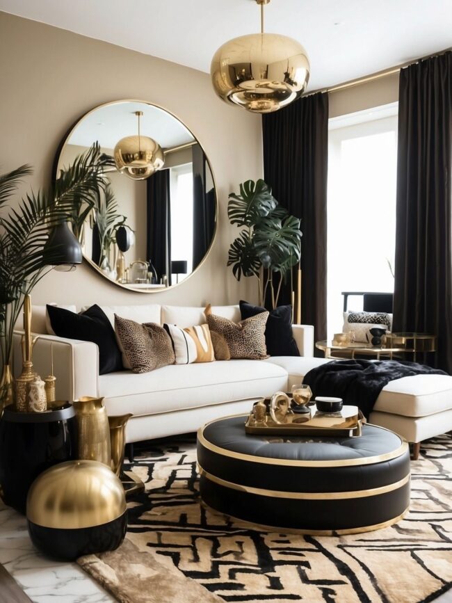 Sophisticated Living Room Arrangement