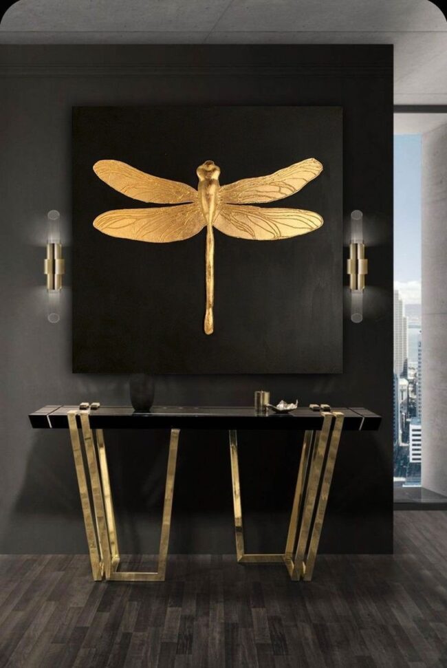 Dragonfly-Inspired Wall Art