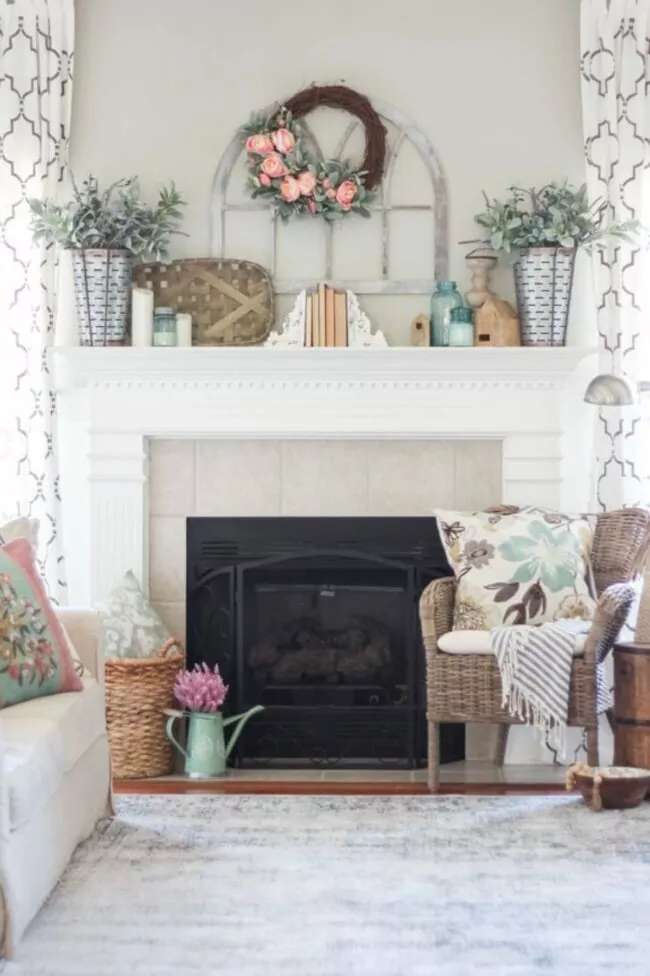 Serene Florals with Rustic Elegance