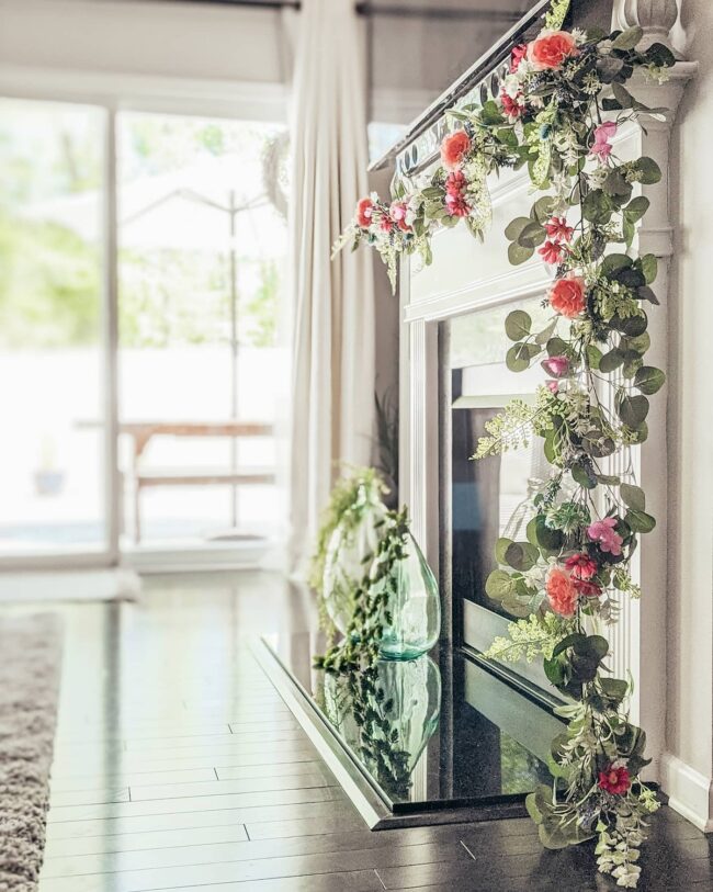 Radiant Floral Display Bathed in Light