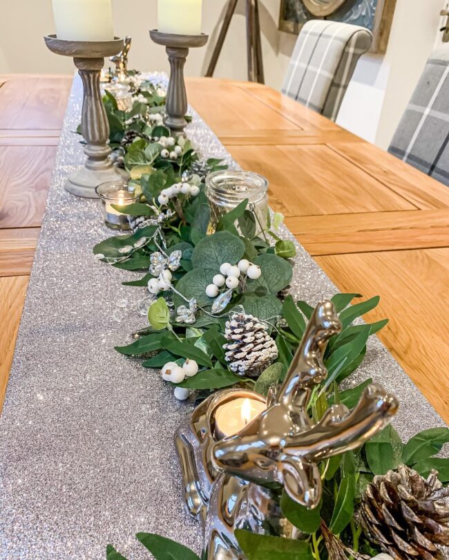 A Sparkle of Silver & Green for the Season
