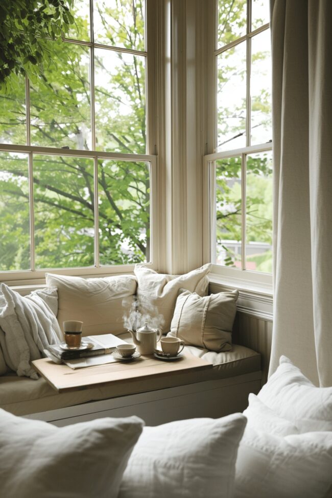 Charming Breakfast Nook with Bench Seating