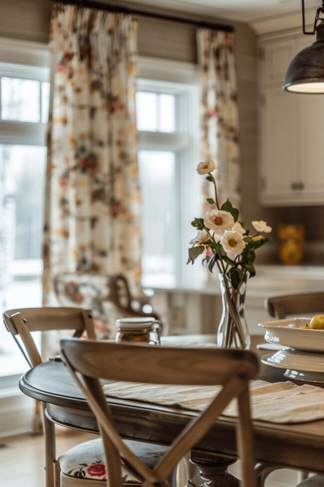 Charming Floral Curtains for Cozy Homes