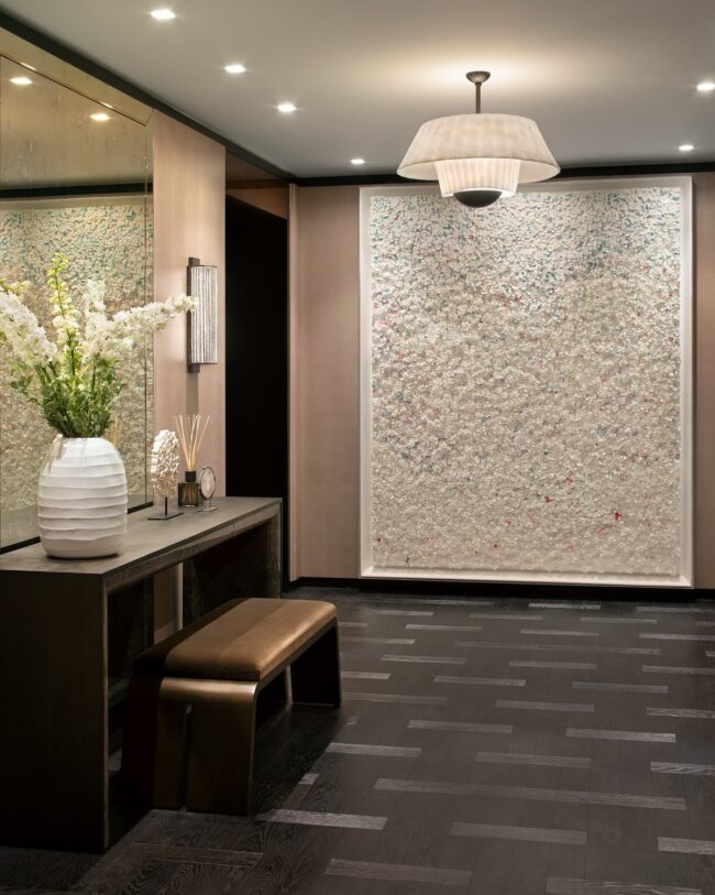 Sleek, Artistic Foyer