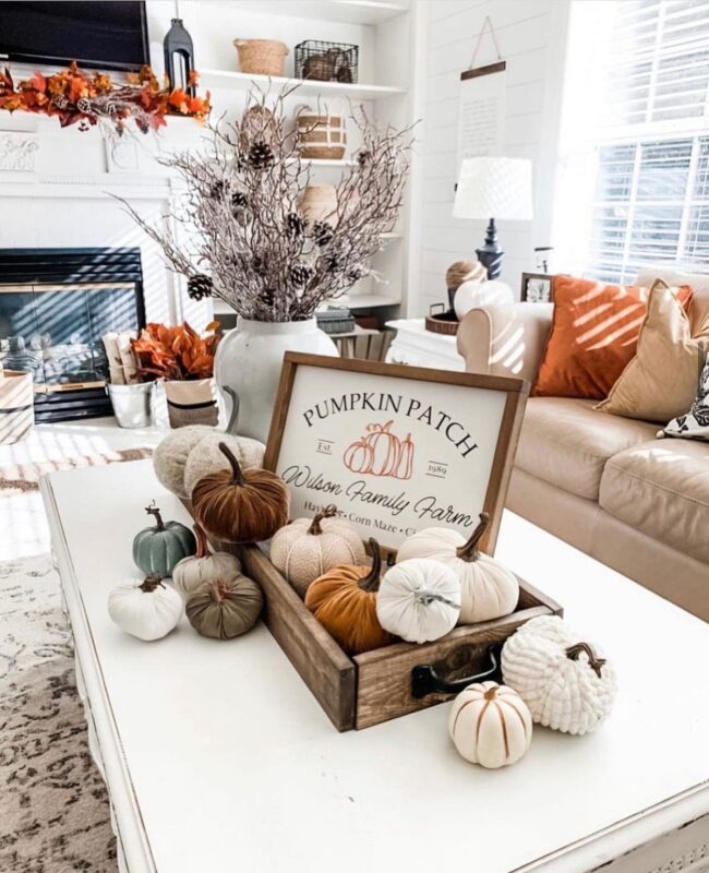 Farmhouse-Inspired Living Room Decor