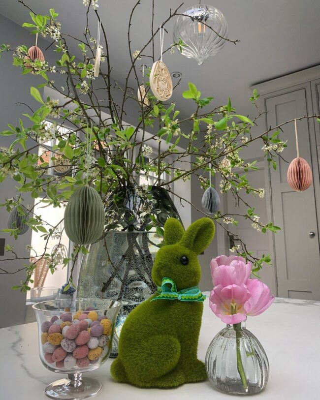 Charming Spring Bunny and Egg Showcase
