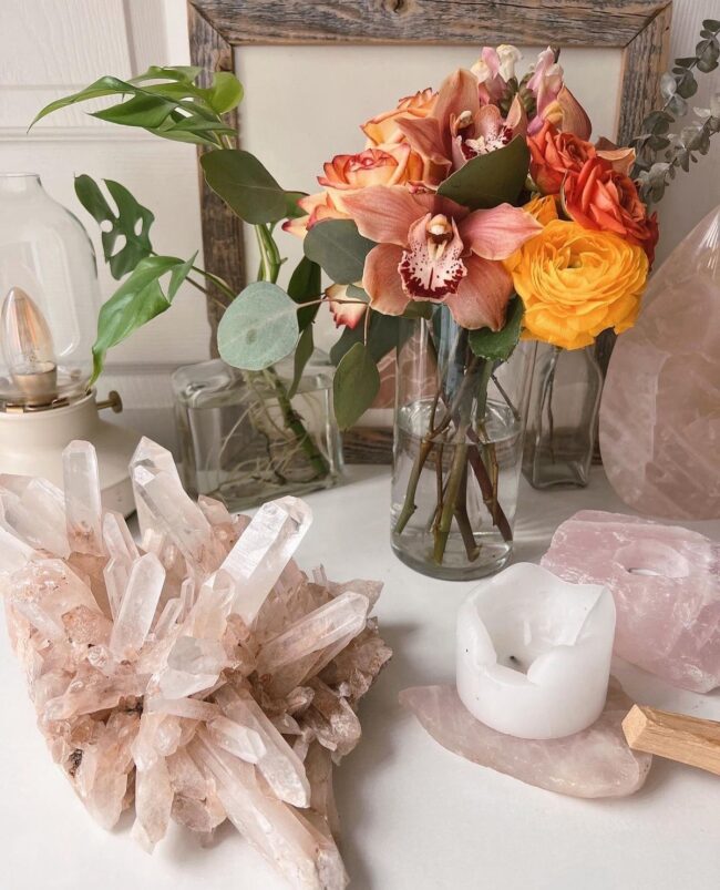 Boho Crystal Showcase