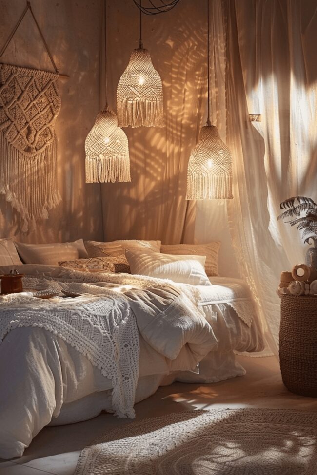 Enchanting Macrame Pendant Haven