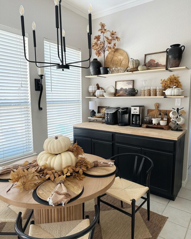 Modern Farmhouse Dining Space