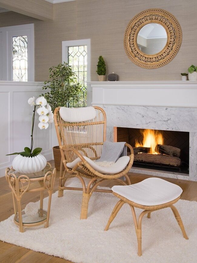 Elegance by the Fire